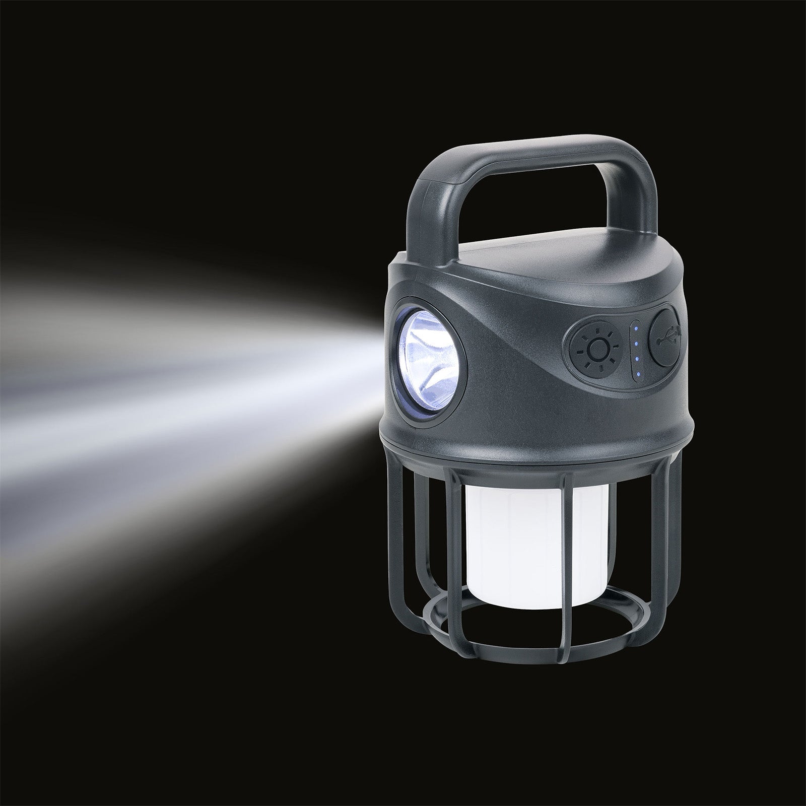TROIKA Germany Camping Lamp & Power Bank | 4000mAh | 250lm | Splash-Proof