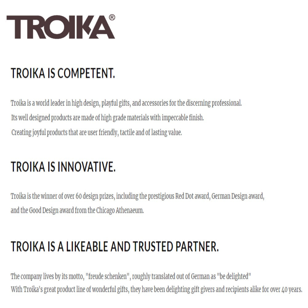 TROIKA Organiser: Hard Travel Case for Electronics, Cosmetics, Meds: Black