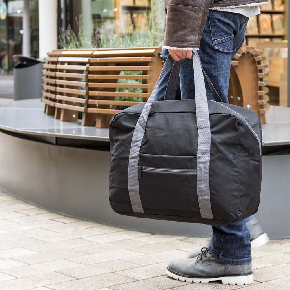 Troika Foldable Travel Bag 24l - Black