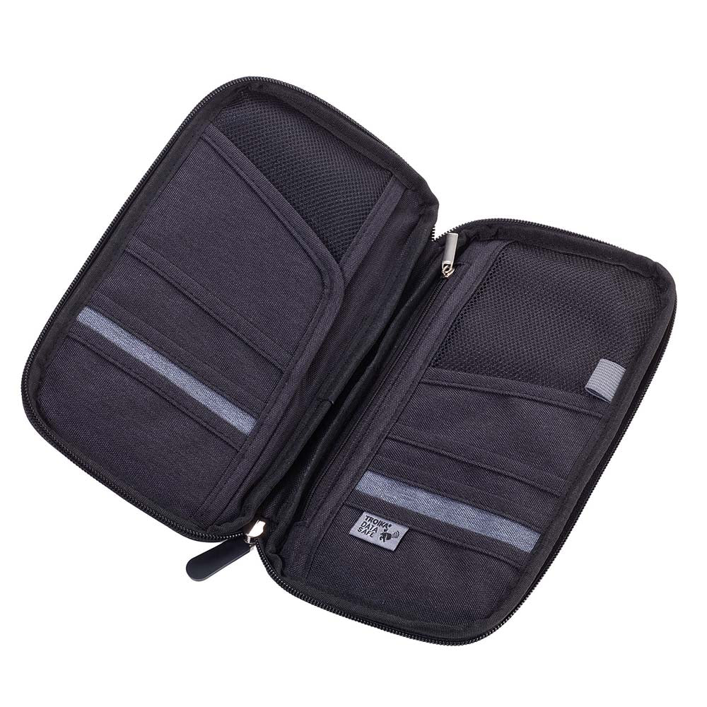 Troika Travel Document Case with RFID Fraud Prevention - Around The World