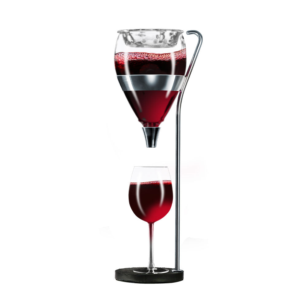 Vagnbys Wine Aerator & Decanter - Table Tower + FREE GIFT - Wine Stopper