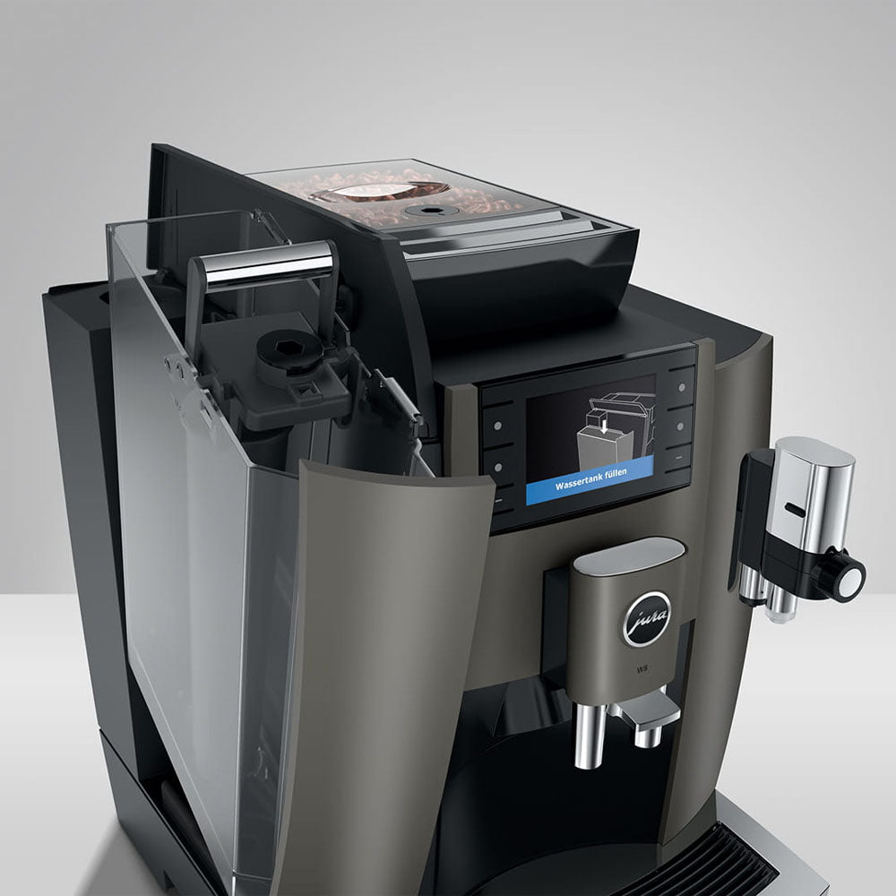 Jura W8 Professional Coffee Machine - Dark Inox