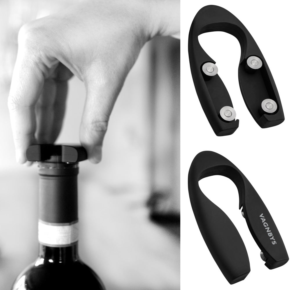 VAGNBYS Barware Tool Set: 2-in-1 Corkscrew & Wine Stopper & 1x Foil Cutter