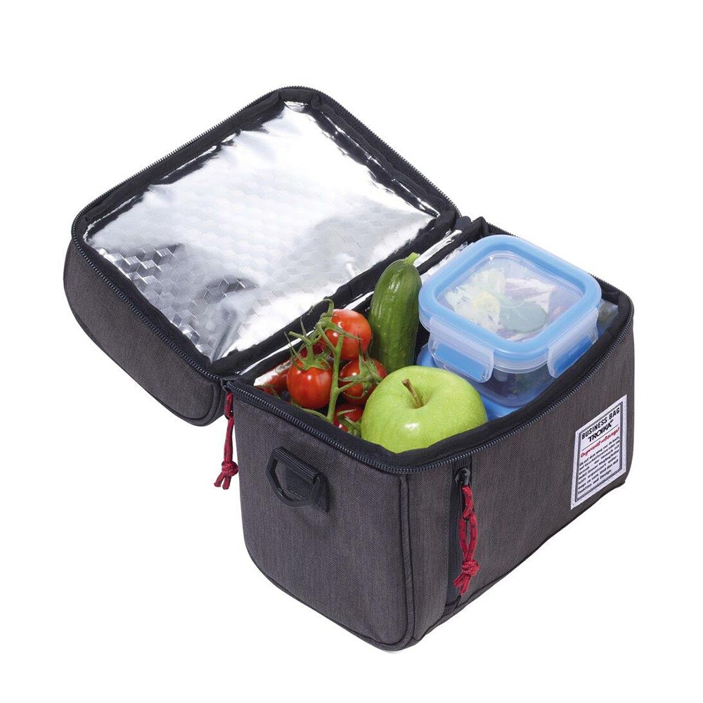 Troika Insulated Business Lunch Cooler Including Cutlery Set