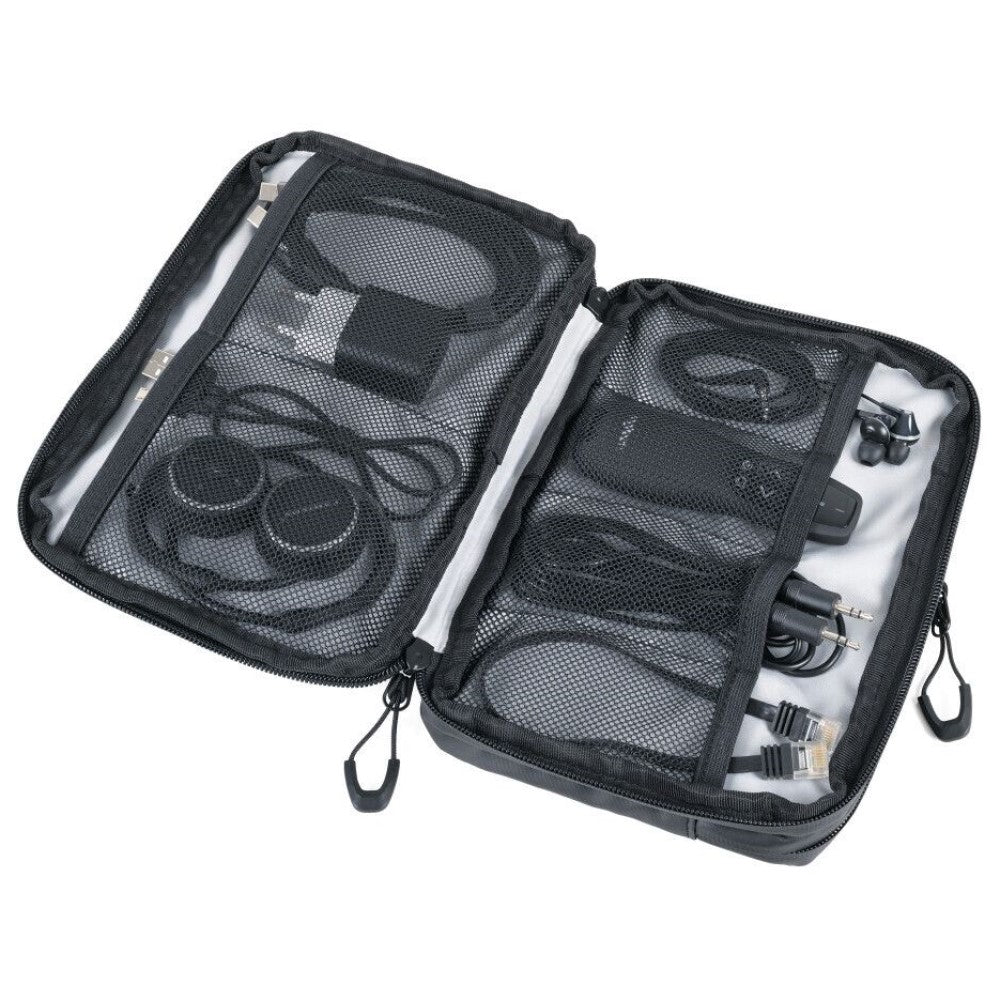 TROIKA Cable Bag / Electronic Accessories Organiser - WATERPROOF TECH CASE