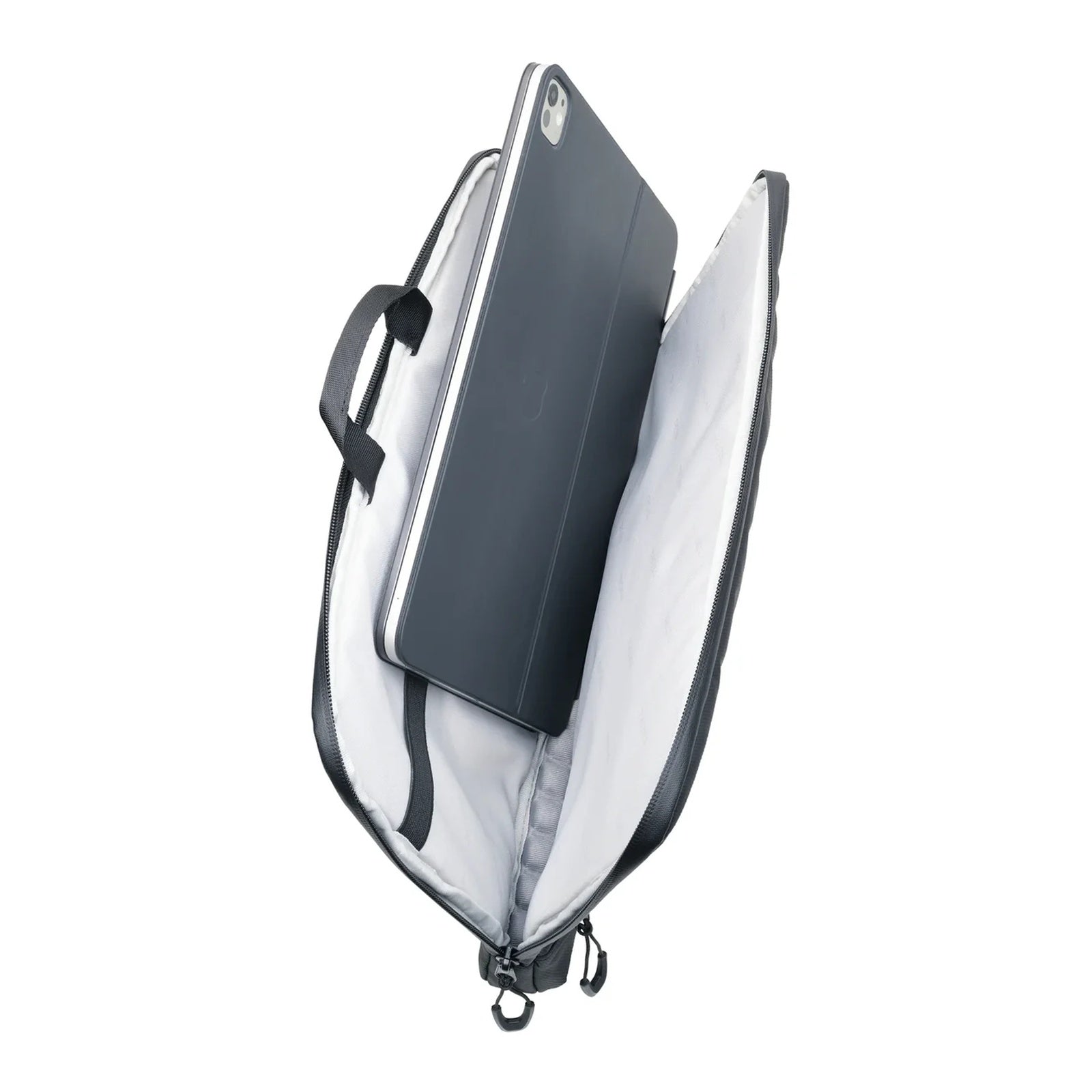 TROIKA Germany 14in Laptop Tablet Bag | AirTag Pocket | Travel Trolley Loop