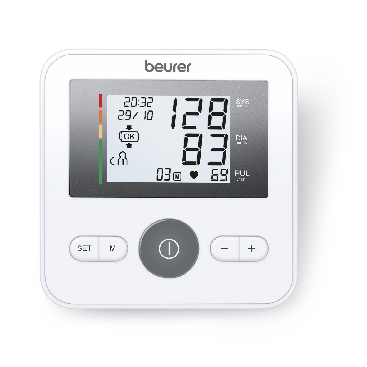 Beurer BM 27+ Dual-Energy Upper Arm Blood Pressure Monitor - Universal Cuff 22-42cm