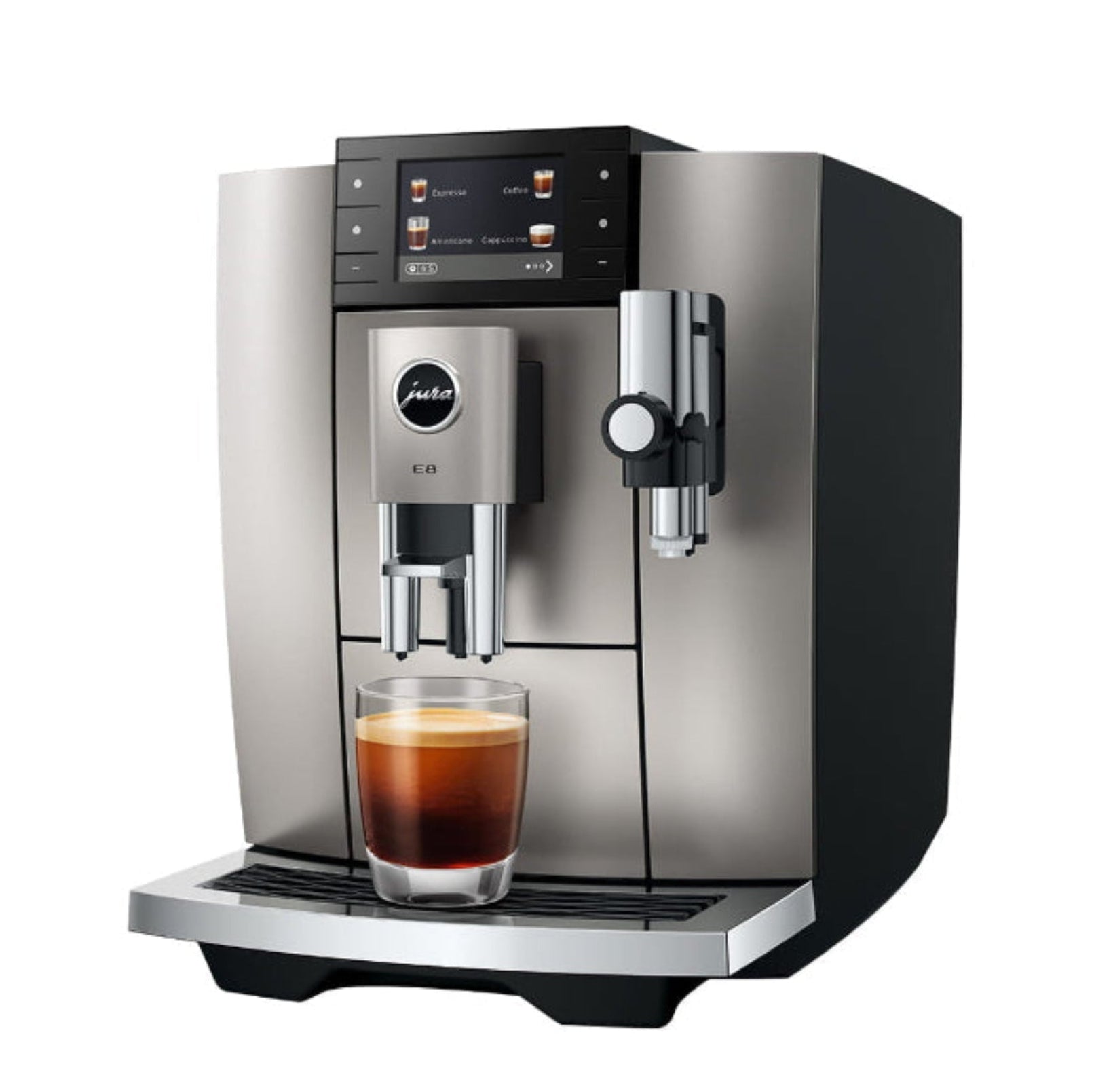 Jura E8 Coffee Machine – Midnight Silver (2026)