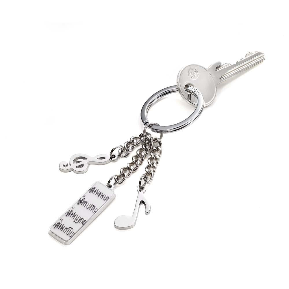 TROIKA Keyring with 3 Charms 5. SINFONIE