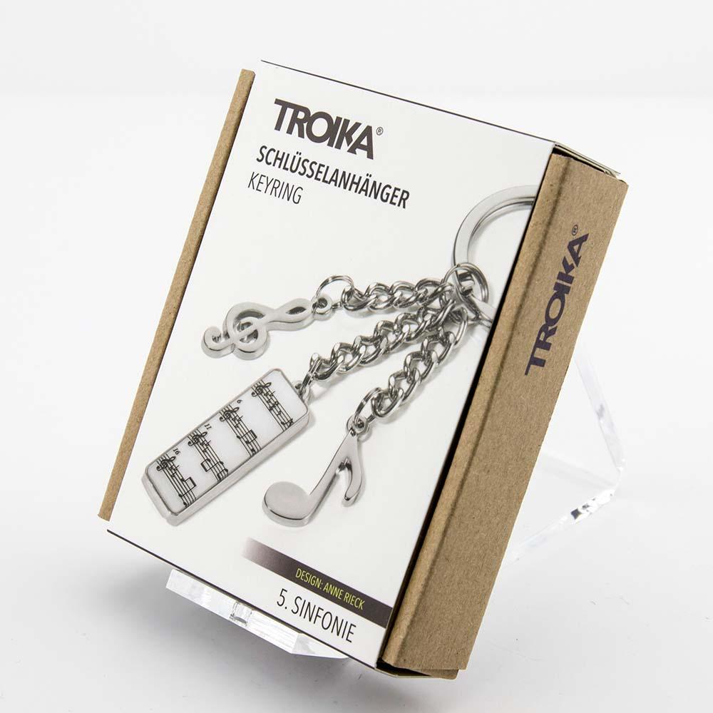 TROIKA Keyring with 3 Charms 5. SINFONIE