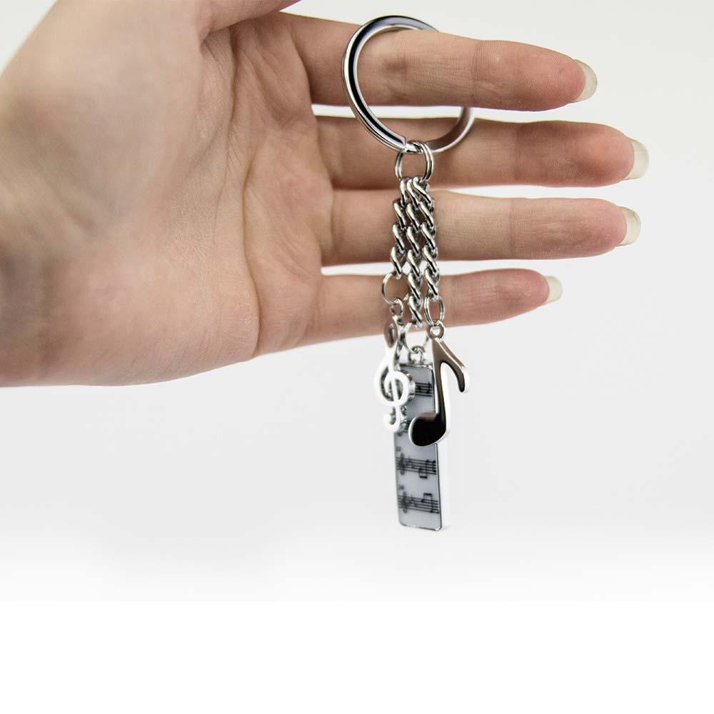 TROIKA Keyring with 3 Charms 5. SINFONIE