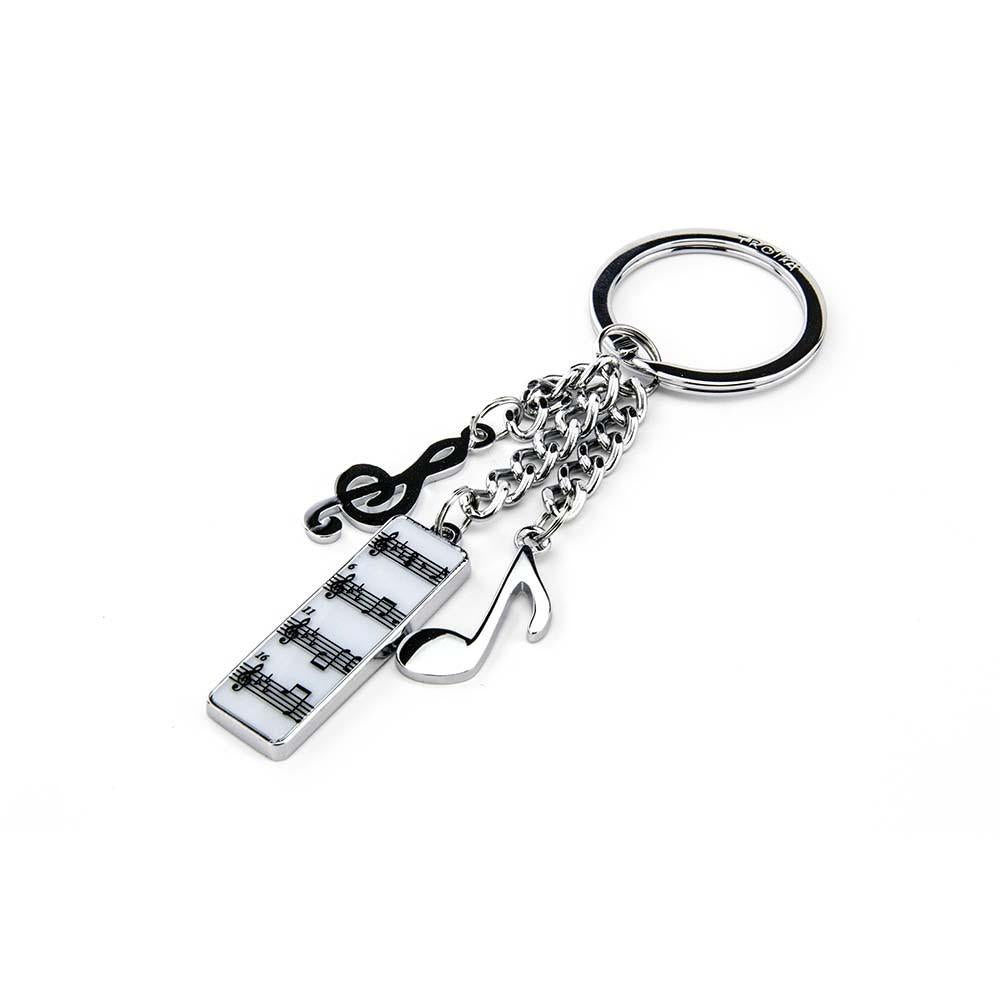 TROIKA Keyring with 3 Charms 5. SINFONIE