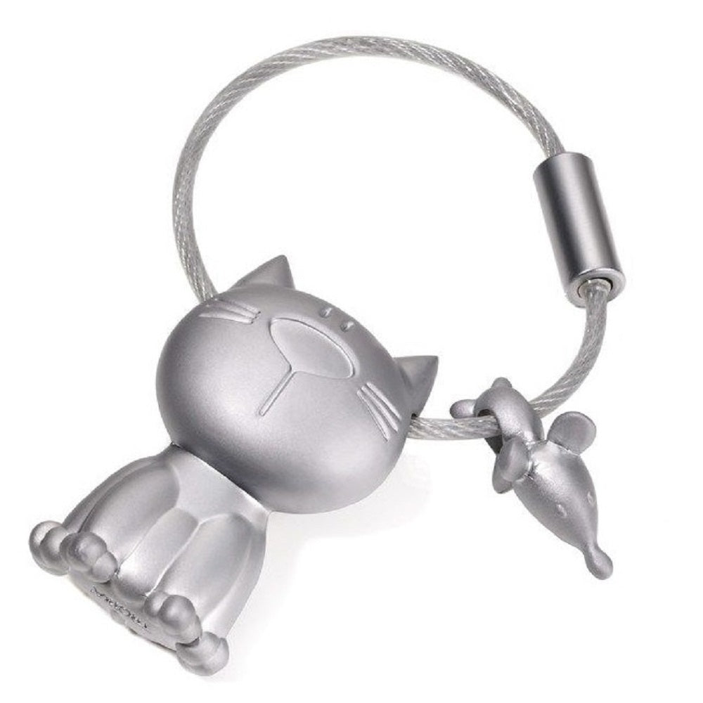 TROIKA Keyring CAT and MOUSE