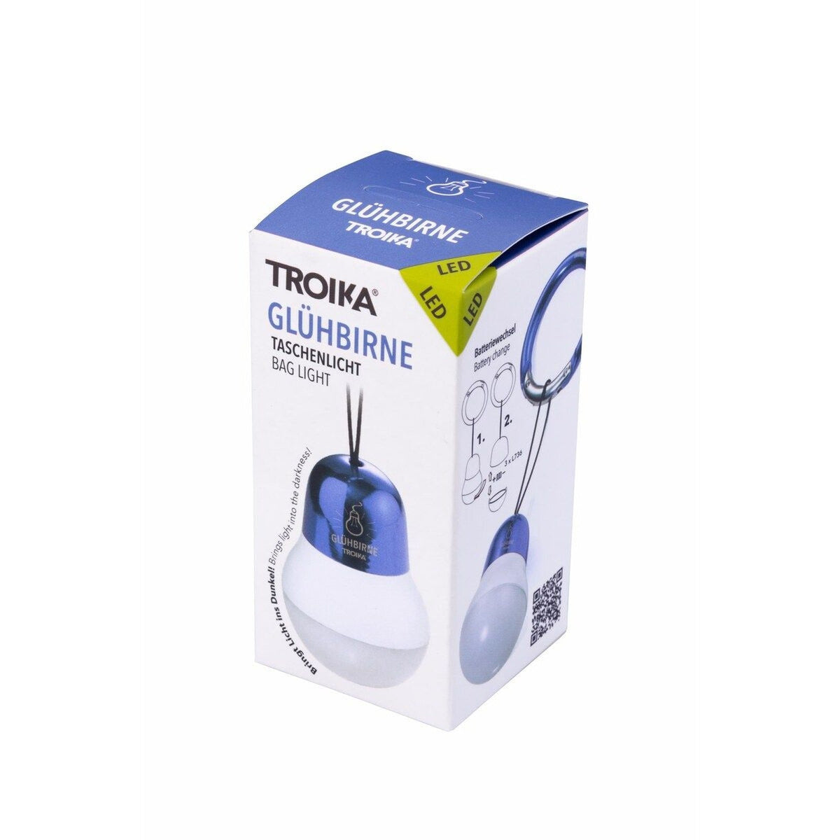 TROIKA light bulb bag light TOR22/DB in its box