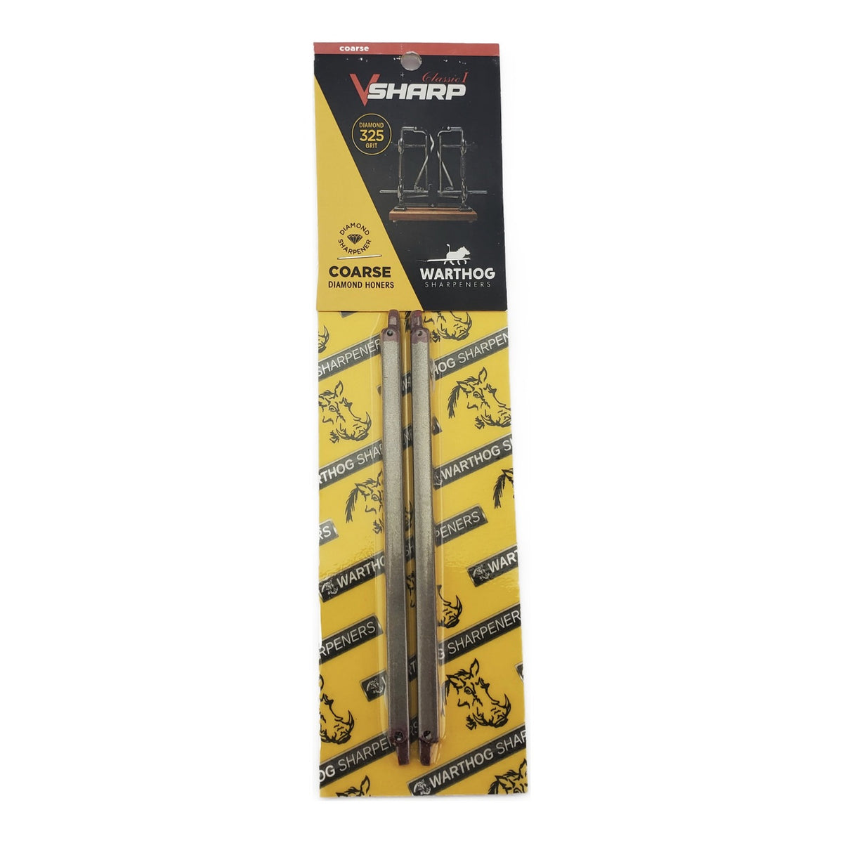 Warthog V-Sharp Classic I Replacement Diamond Honers – Coarse 325 Grit (Pair)