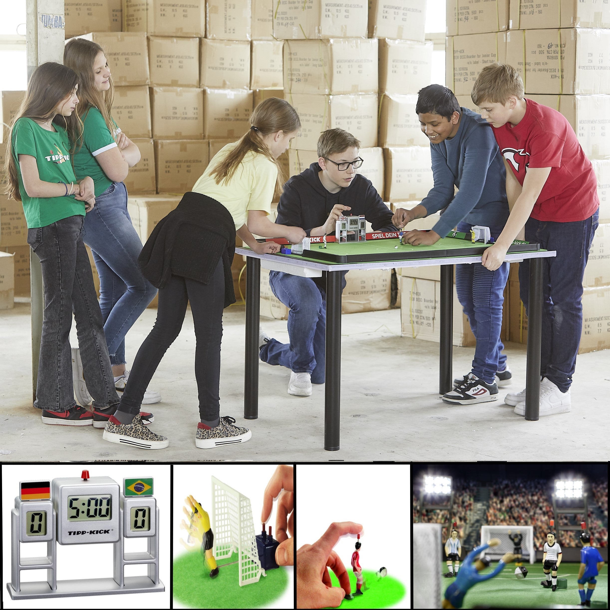 TIPP-KICK Match Timer, Score Board & Sound-Chip Module for Soccer Games