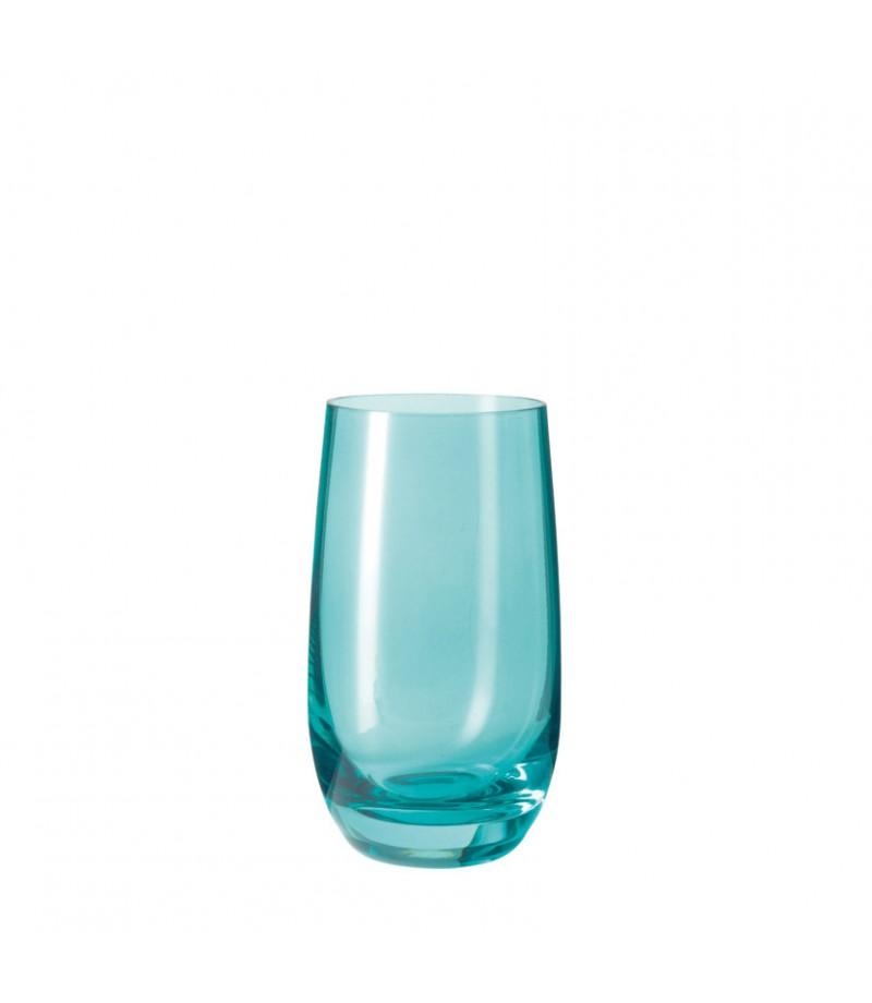 Leonardo Tall Drinking Glass Lagoon - Blue SORA 6 Piece