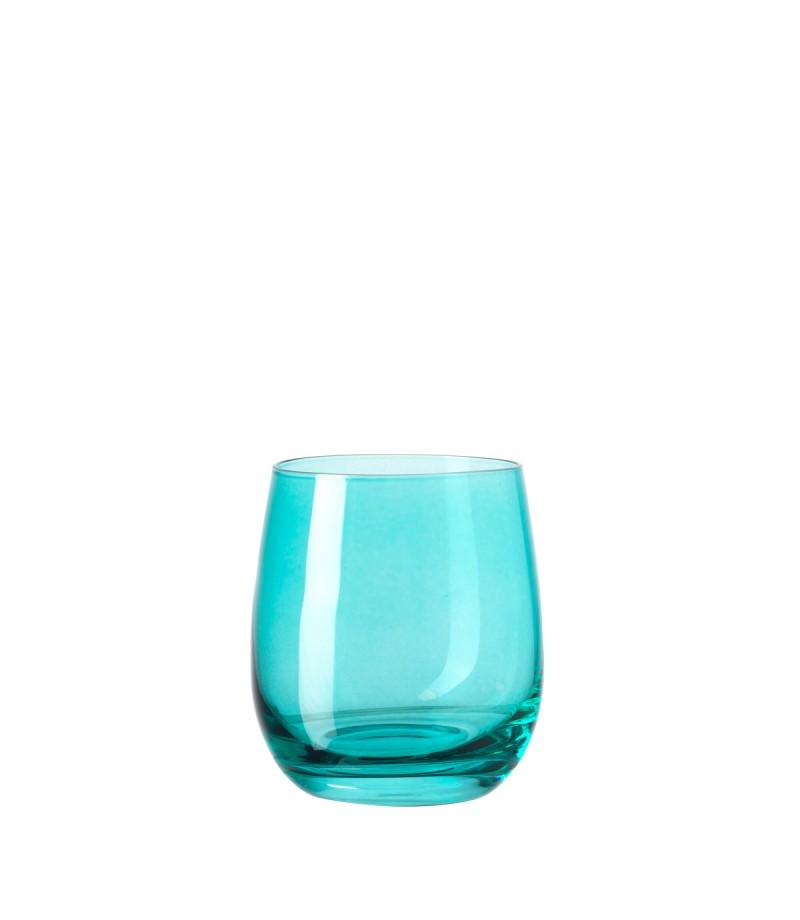 Leonardo Drinking Glass Tumbler - Lagoon Blue SORA 6 Piece