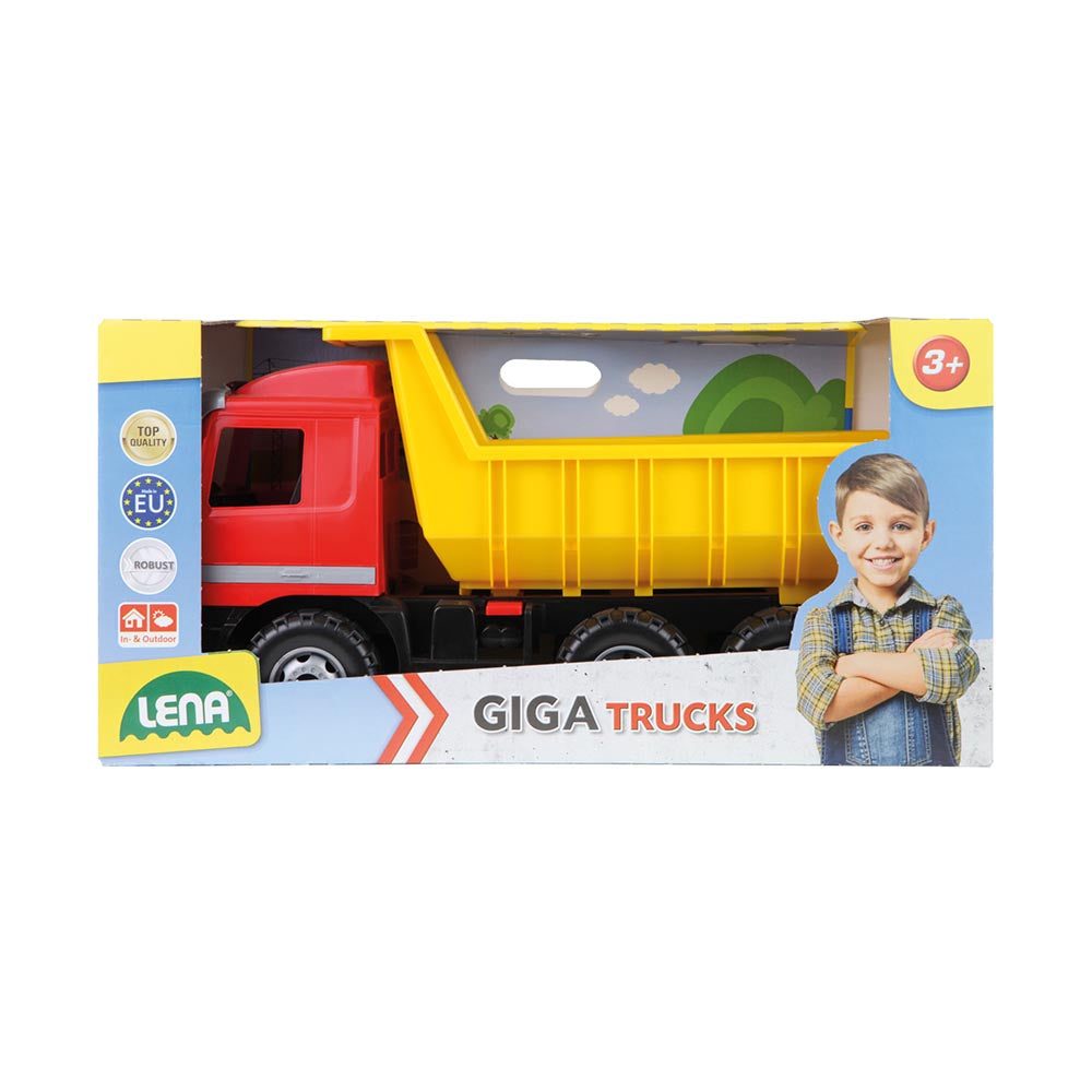 Lena Toy Dump Truck Boxed XL Giga Truck Actros 63cm
