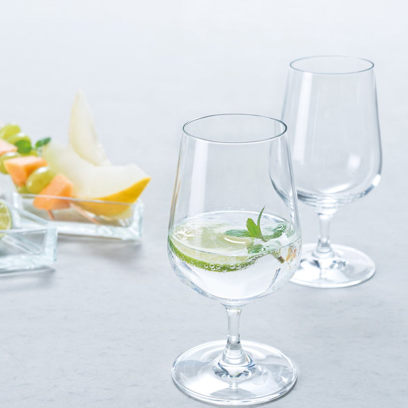 Leonardo TIVOLI Stemmed Water Glass Durable Teqton Glass 300ml - Set of 6