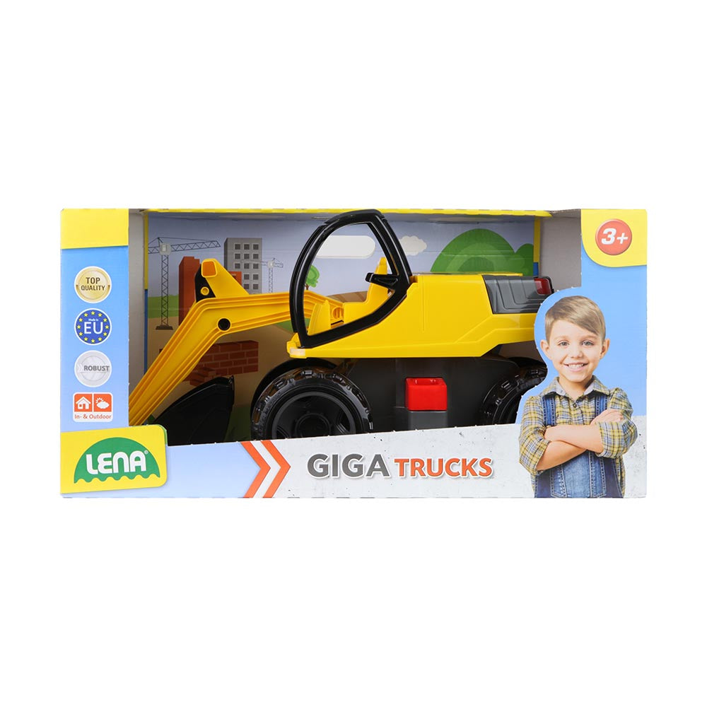 Lena Toy Excavator XL Boxed Giga Truck 63cm