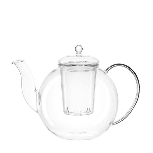 Leonardo ARMONIA Teapot Handmade Clear Glass with Integrated Strainer 1.2 L