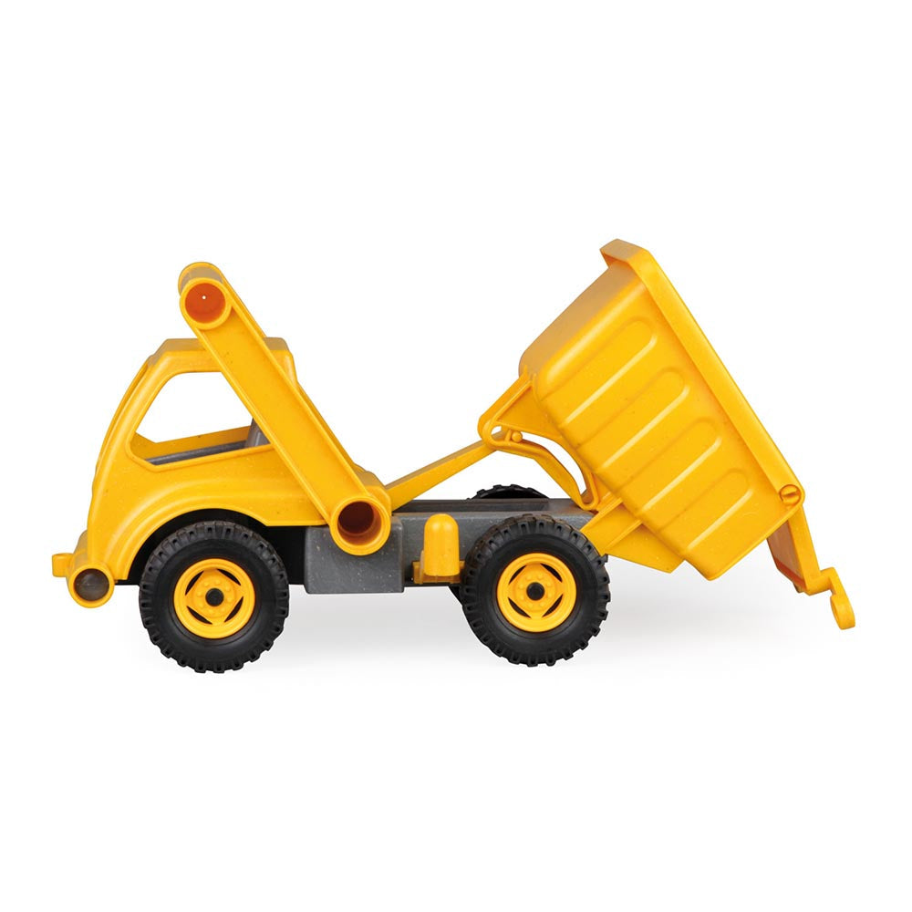 LENA Toy Dump Truck Eco-Actives Plastic-Wood Compound 27 x 21.5 x 23 cm