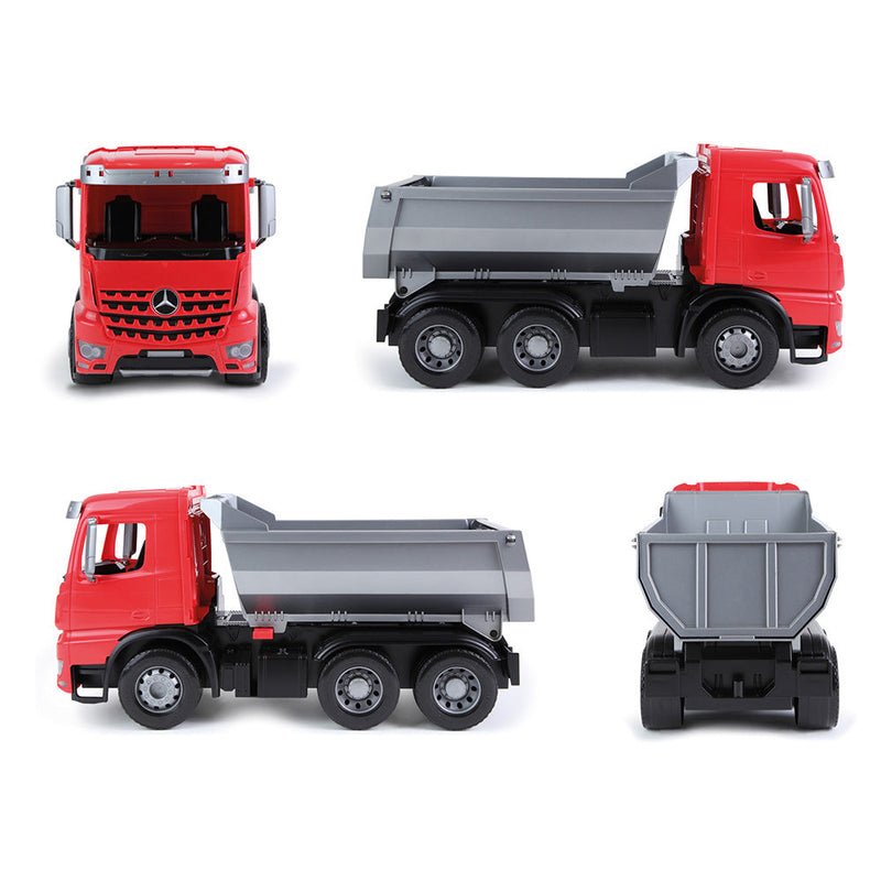 LENA Toy Dump Truck XL WORXX Mercedes Arocs Replica 45 x 19 x 24cm