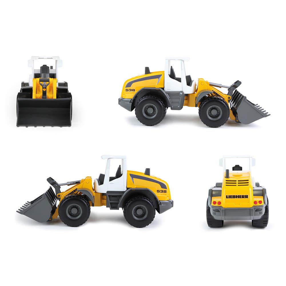 LENA Toy Wheel Loader XL WORXX Liebherr L538 Litronic Replica in Box