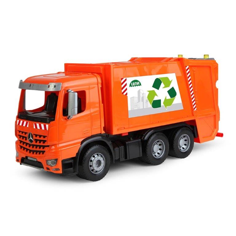 LENA Toy Garbage Truck XL WORXX Mercedes Arocs Replica 52 x 19.5 x 26cm
