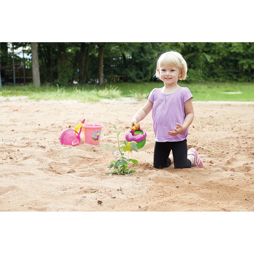 LENA Toy Watering Can Happy Sand - Multi-Coloured - 500ml