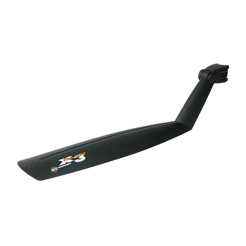 SKS Rear Mudguard for Bicycles with Seat Post Connection X-TRA-DRY Black