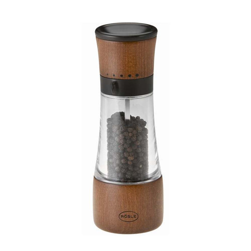 Roesle Beech Wood Spice Grinder with Variable Grind Settings