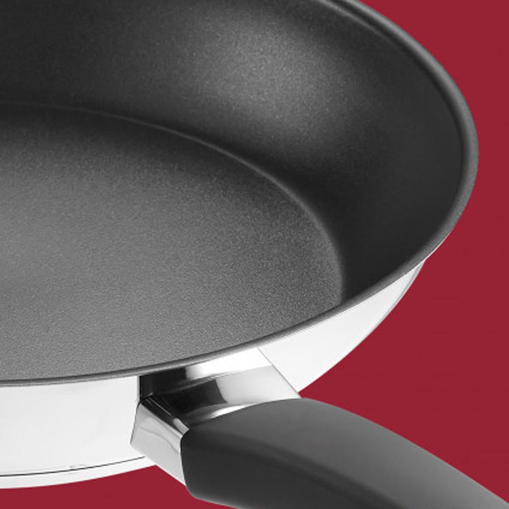 ROHE Frying Pan Non-Stick, Scratch & Abrasion Resistant Coating “Barola” - 24cm
