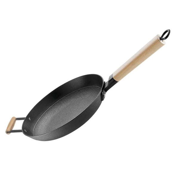 ROHE Iron Frying Pan Non-Stick "John" - German Brand Quality - 30cm