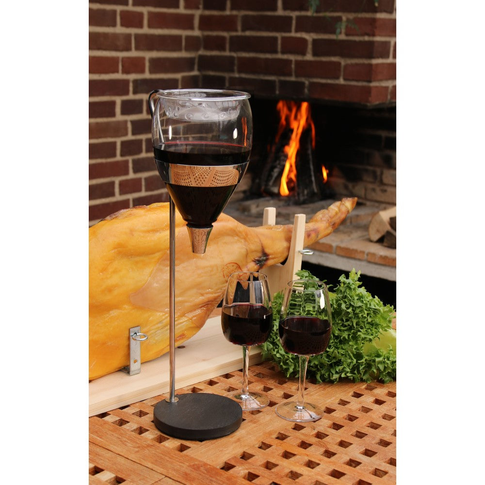 Vagnbys Replacement Glass Decanter for Table Tower Wine Aerator & Decanter