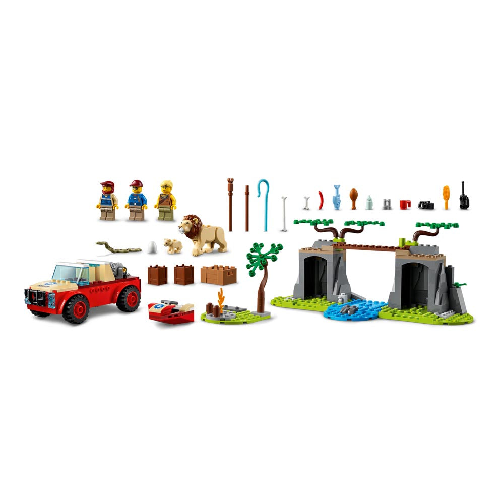 LEGO City Wildlife 60301 - Wildlife Rescue Off-Roader