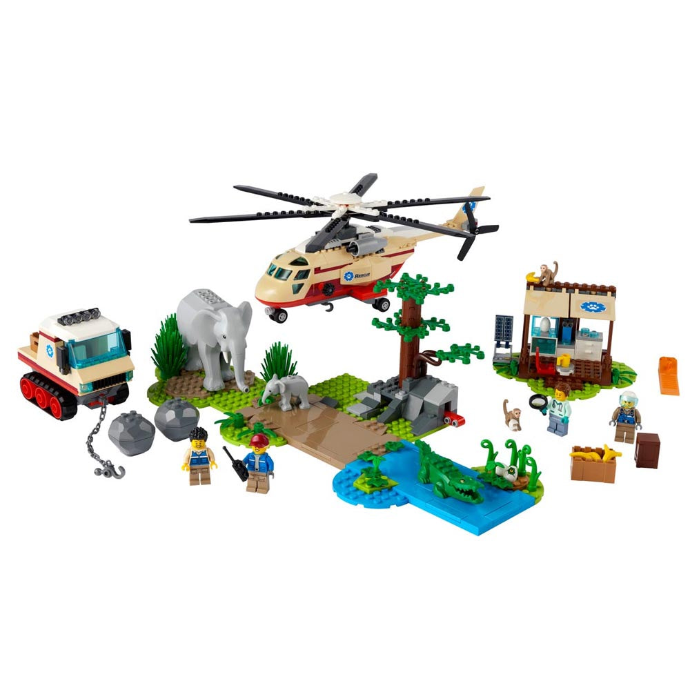 LEGO City Wildlife 60302 - Wildlife Rescue Operation