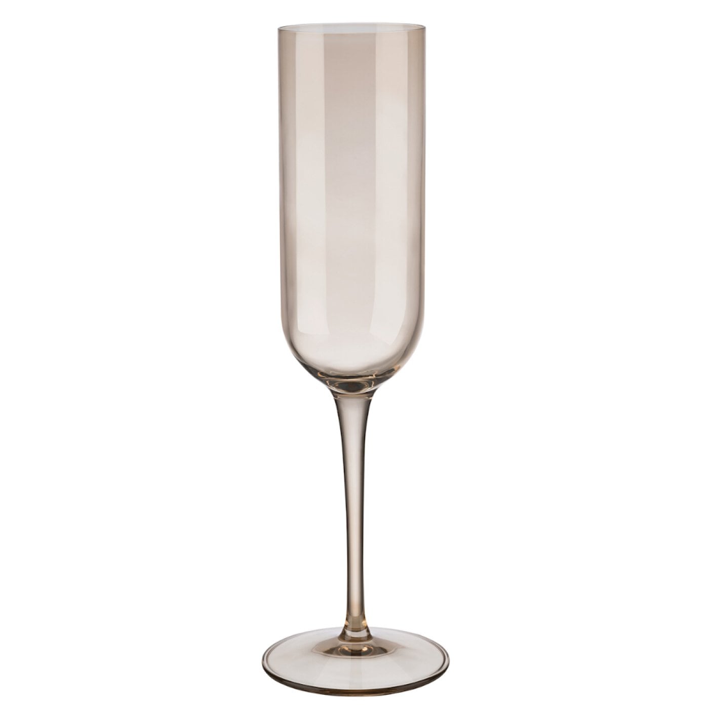 Blomus Champagne Flute Glasses Tinted in Golden-Beige Nomad Fuum Set of 4