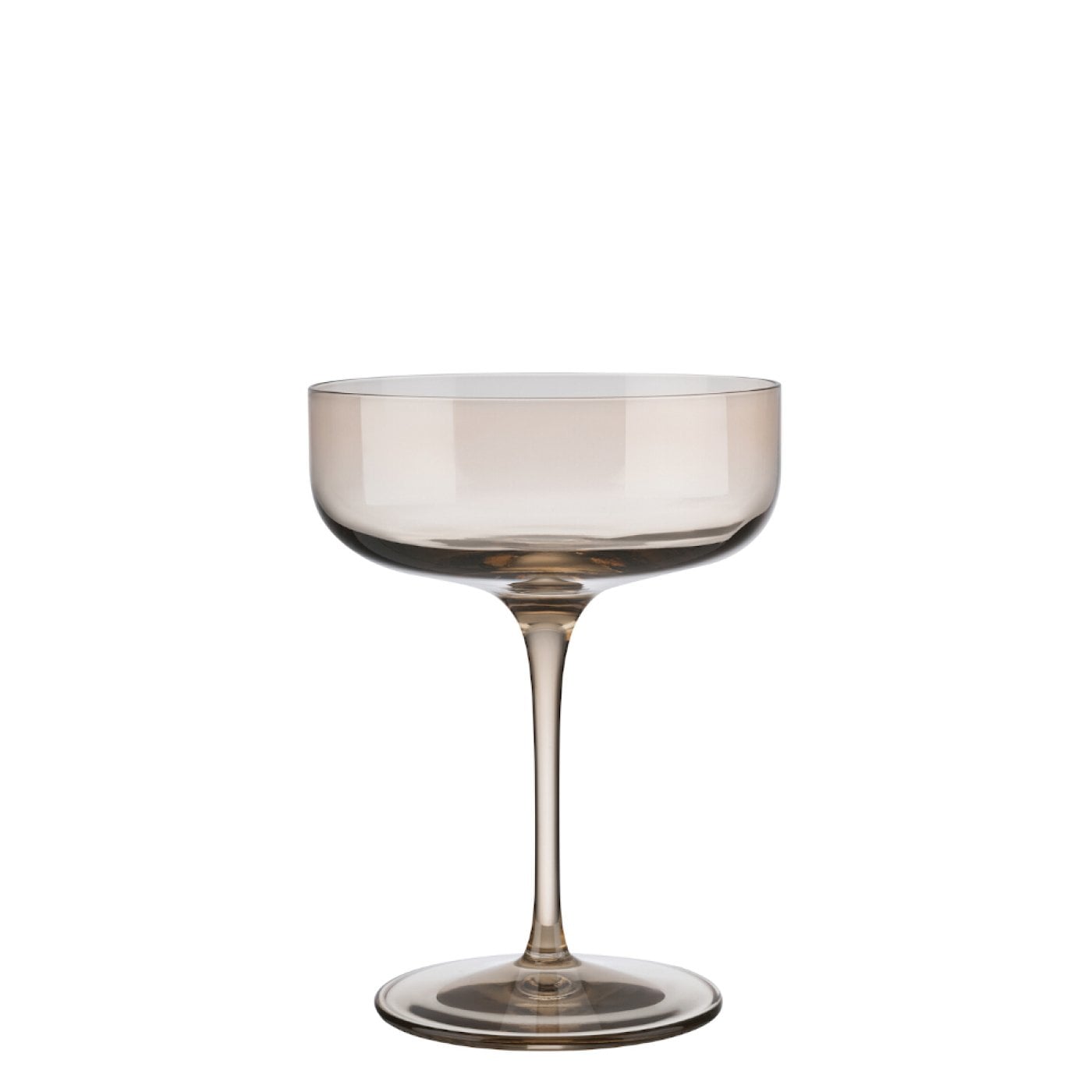 Blomus Champagne Coupe Glasses Tinted in Golden-Beige Nomad Fuum Set of 4