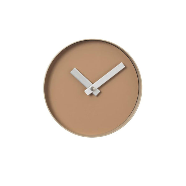 Blomus RIM Wall Clock 20cm - Indian Tan & Nomad