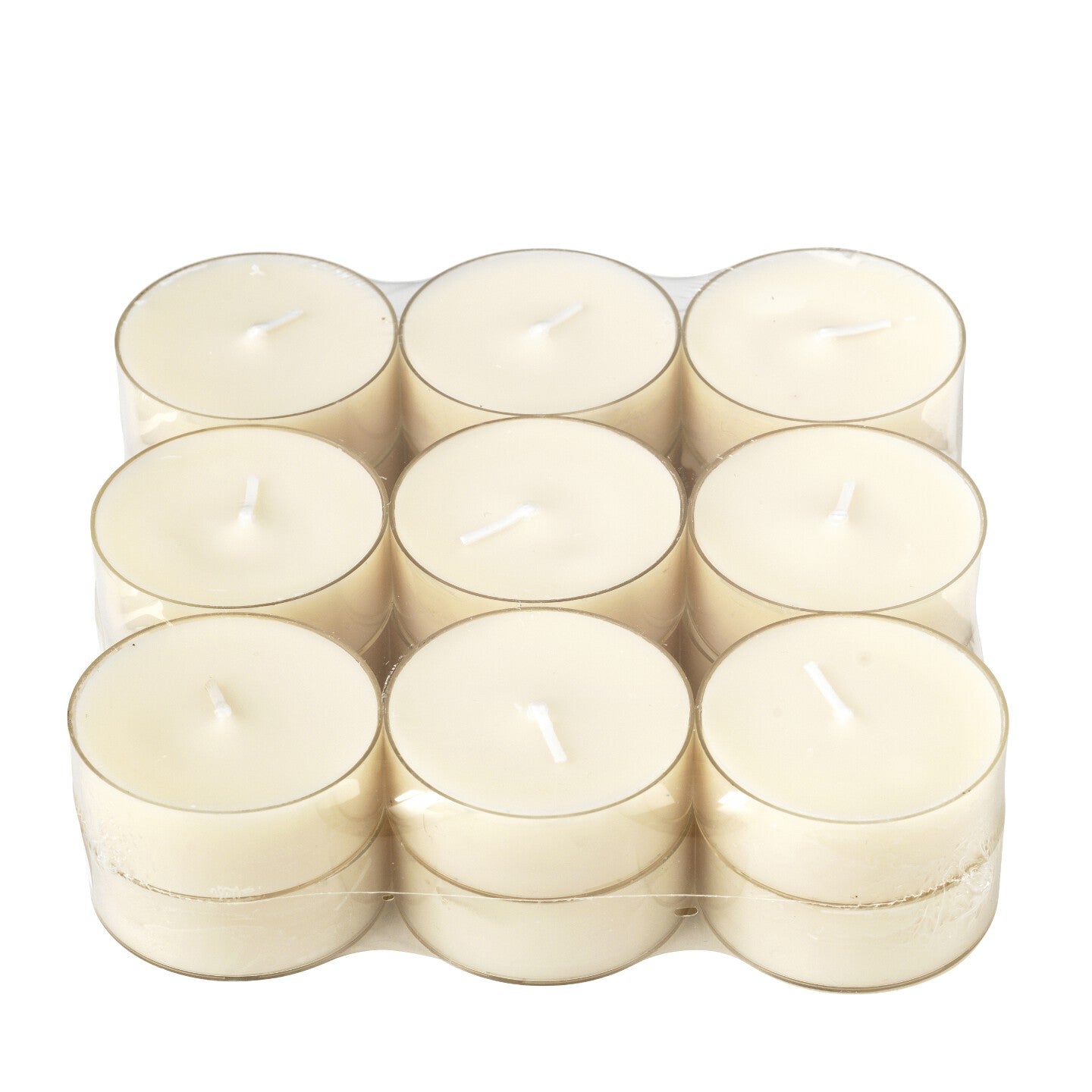 Blomus Tealight Candles with 8 Hour Burn Time: Large 5.5cm LUCE Set of 18