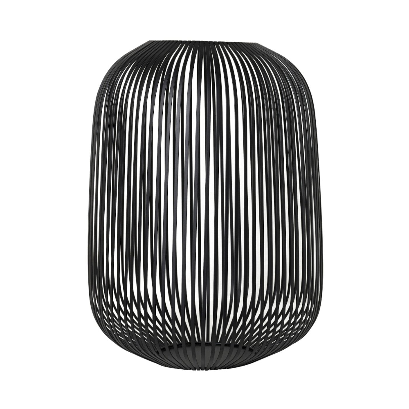 Blomus Lantern - Powder Coated Steel in Black: Large 45x33cm LITO