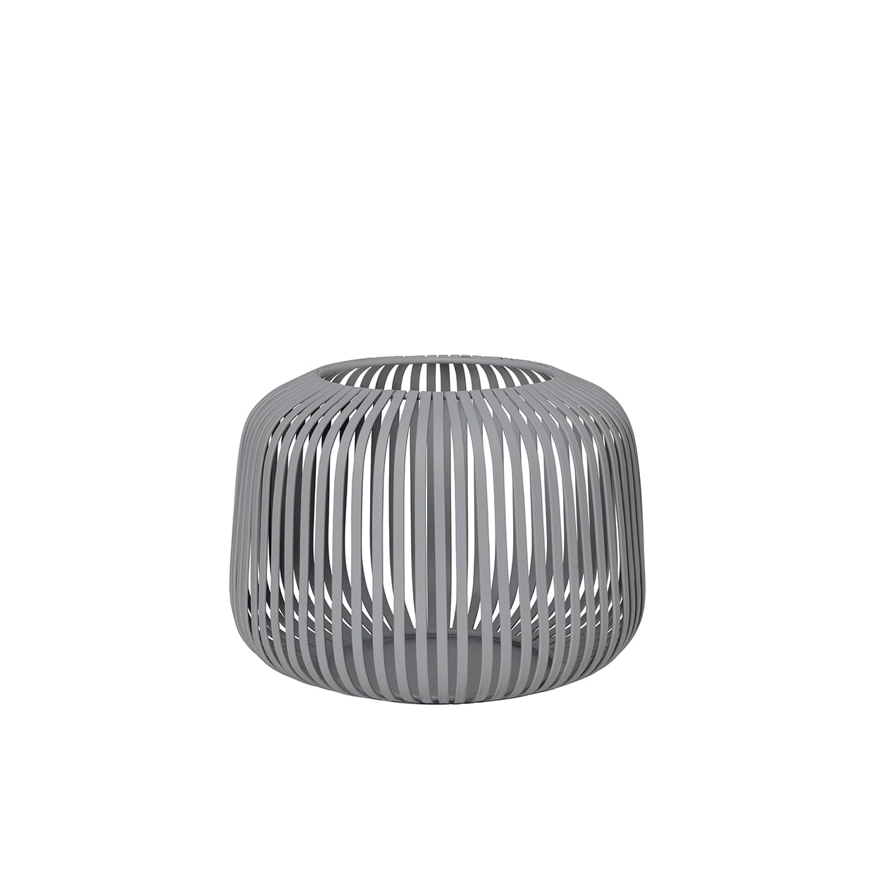 Blomus Lantern - Powder Coated Steel in Steel-Grey: XS 14x10cm Lito