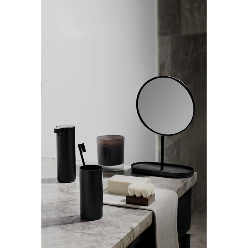 blomus Cosmetic Mirror in Corrosion Resistant and Scratch Proof Black MODO
