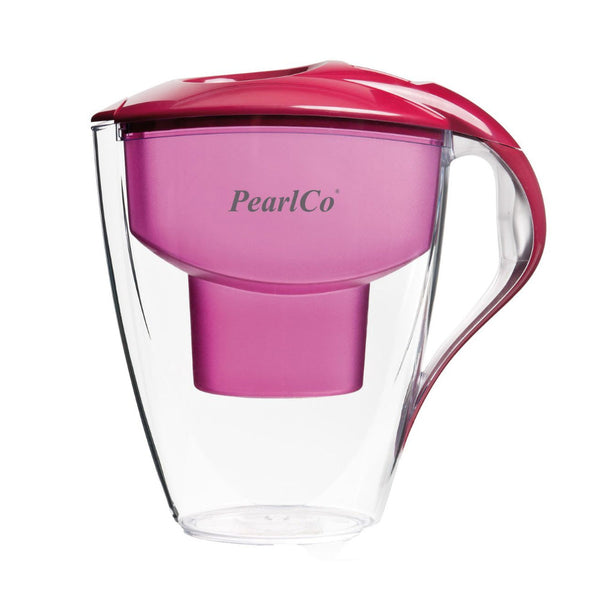 PearlCo Water Filter Jug Astra LED UNIMAX 3 Litre - Red