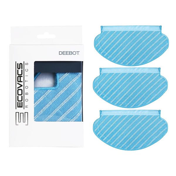 Ecovacs Deebot OZMO 920/950 Washable Mopping Cloths - 3 Durable Cloths