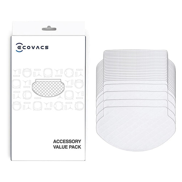 Ecovacs Deebot OZMO 920/950 Disposable Microfiber Mopping Pads - 25PCS
