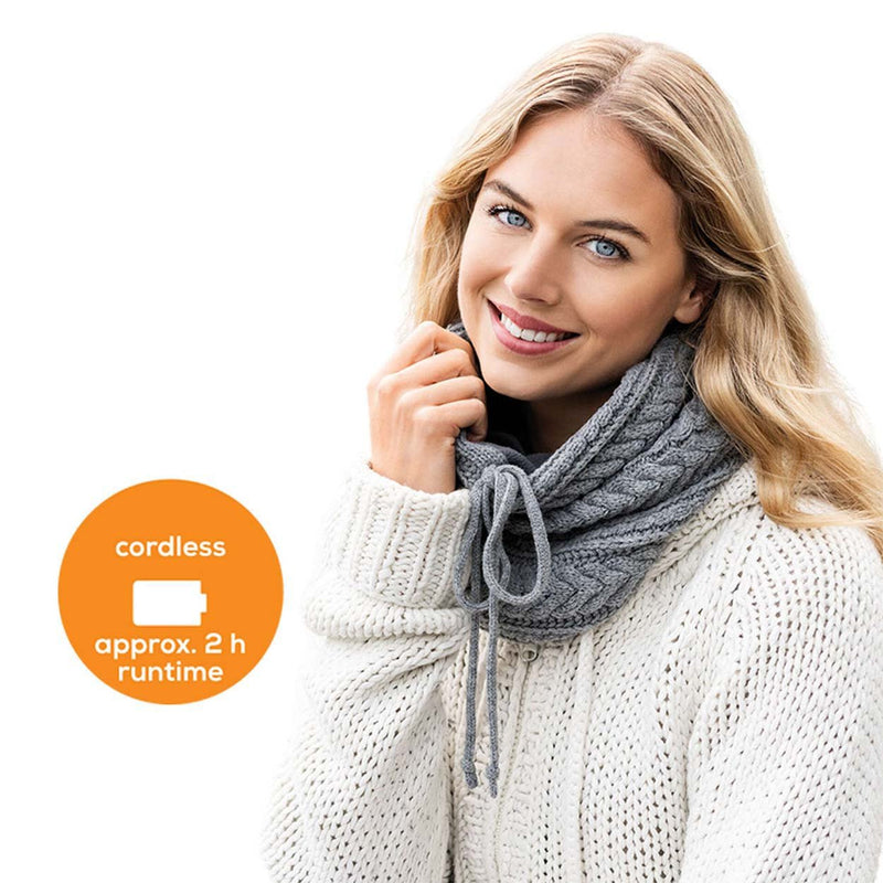 Beurer Heated Tube Scarf with Powerbank HK 37