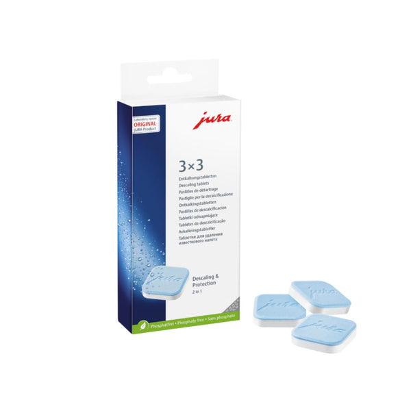 Jura 2-Phase-Descaling Tablets - Pack of 3x3